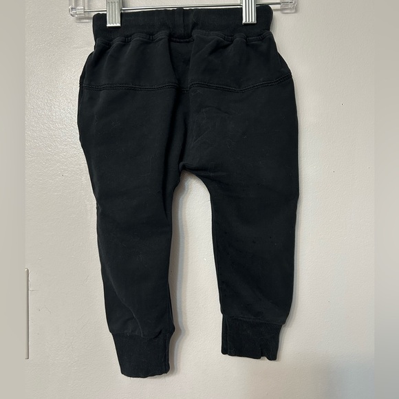 Little Bipsy Core collection black joggers. Size 18-24m. - Picture 3 of 4